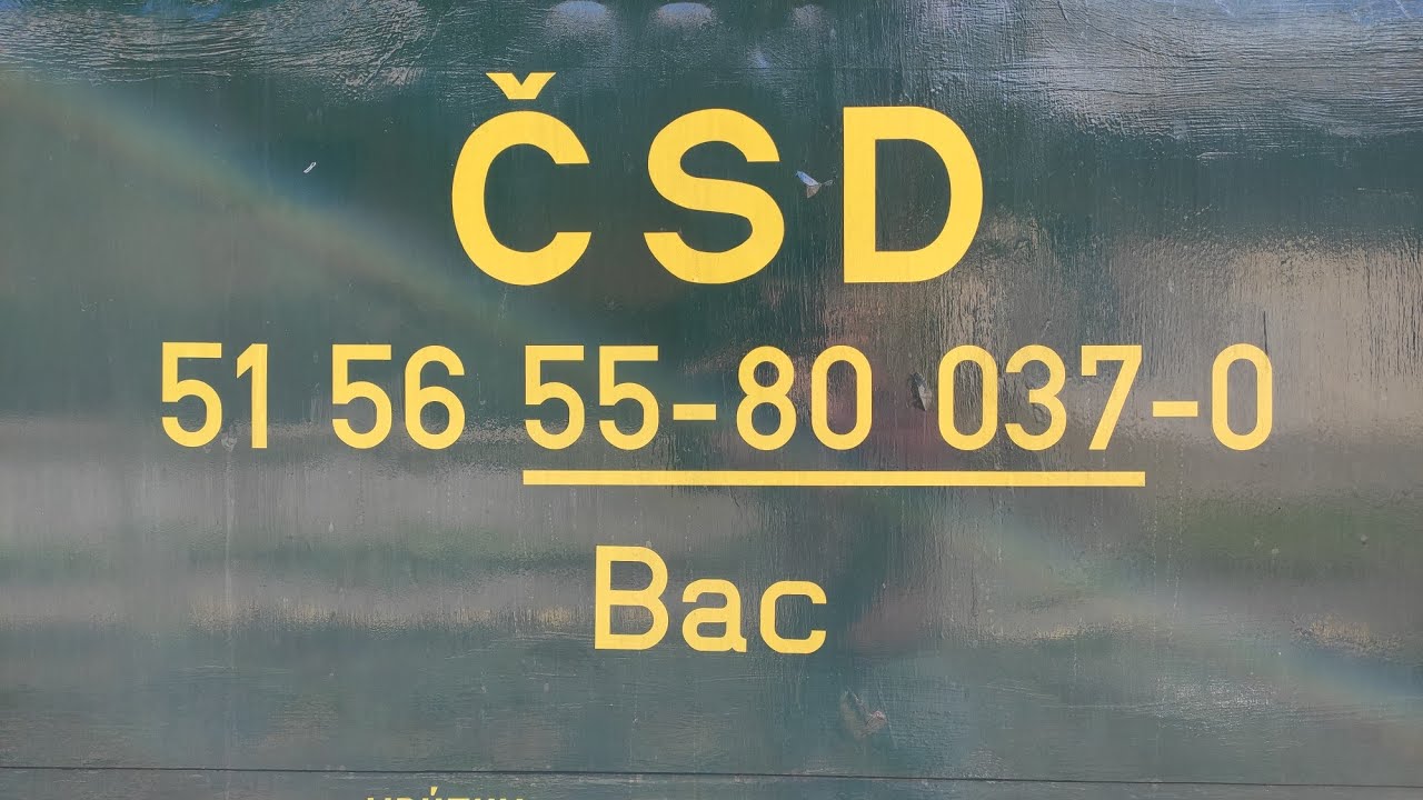 Jazda v ležadlovom vozni ČSD Bac