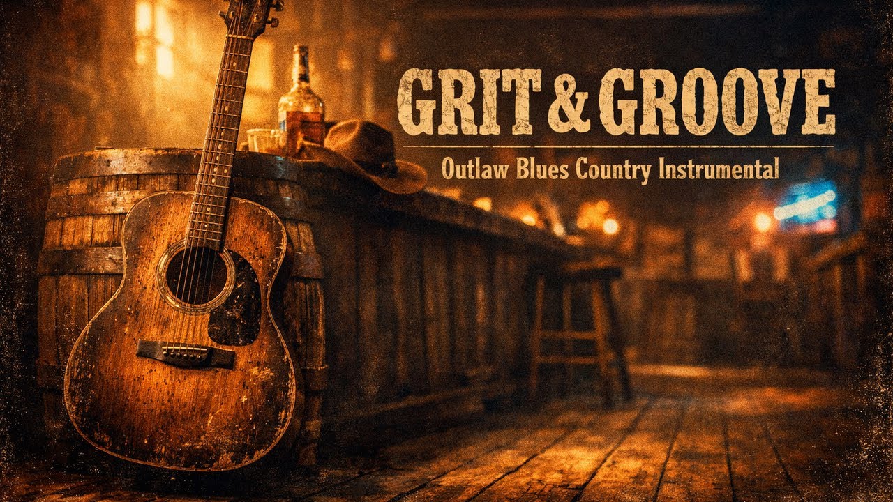 Grit & Groove| Outlaw Blues Country Instrumental | Country Music Instrumental Nashville