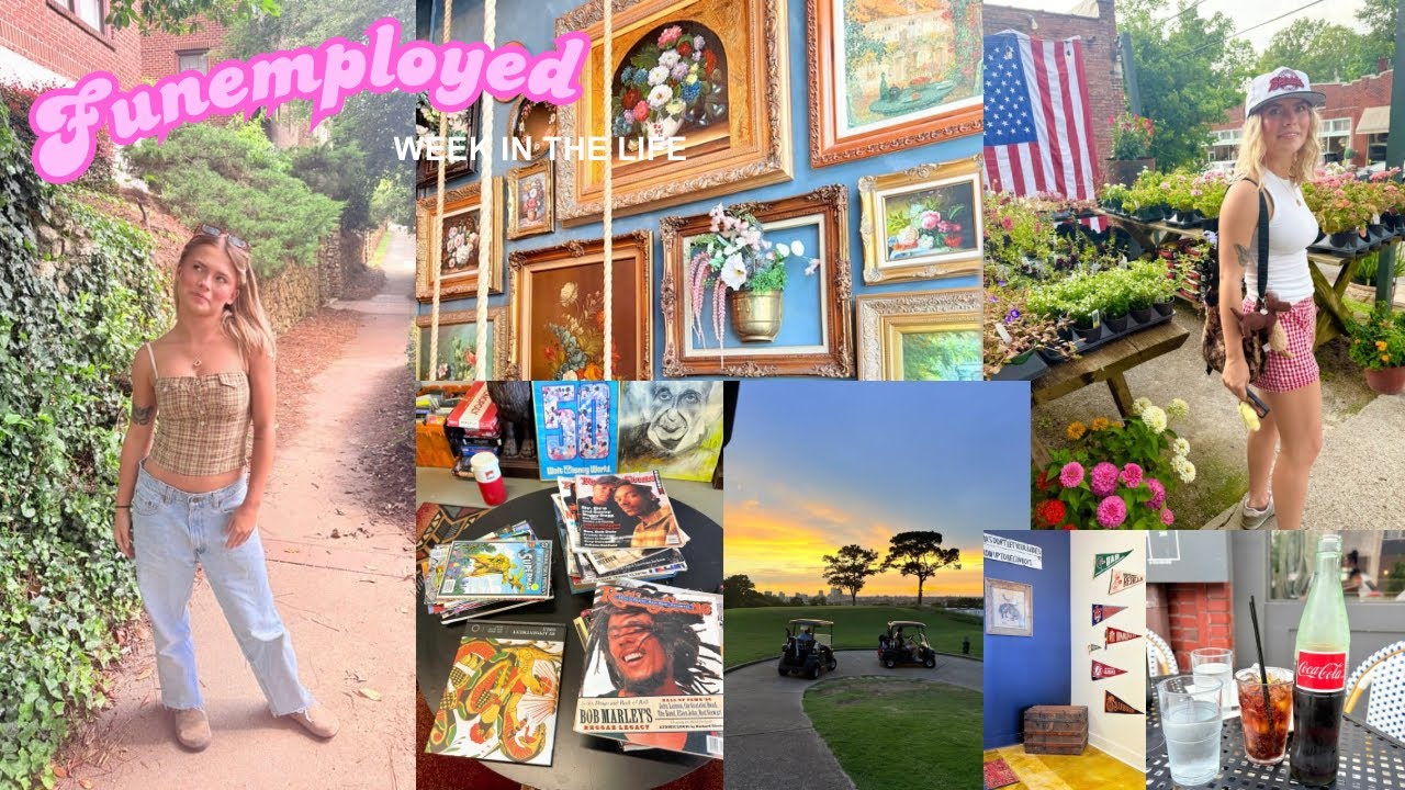 Funemployed Week In The Life | No Plans, Just Vibes 🌸🛏️🍓