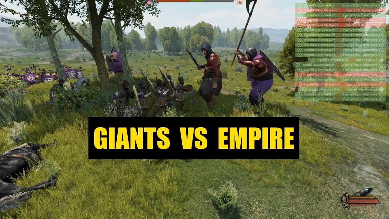 Mount & Blade 2 Bannerlord - 500 GIANTS vs 500 Imperial Soldiers
