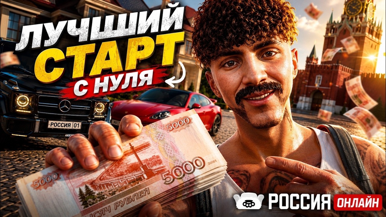 КАК БЫСТРО РАЗВИТЬСЯ на РОССИЯ ОНЛАЙН! ЛУЧШИЙ СТАРТ с НУЛЯ на РОССИЯ ОНЛАЙН!