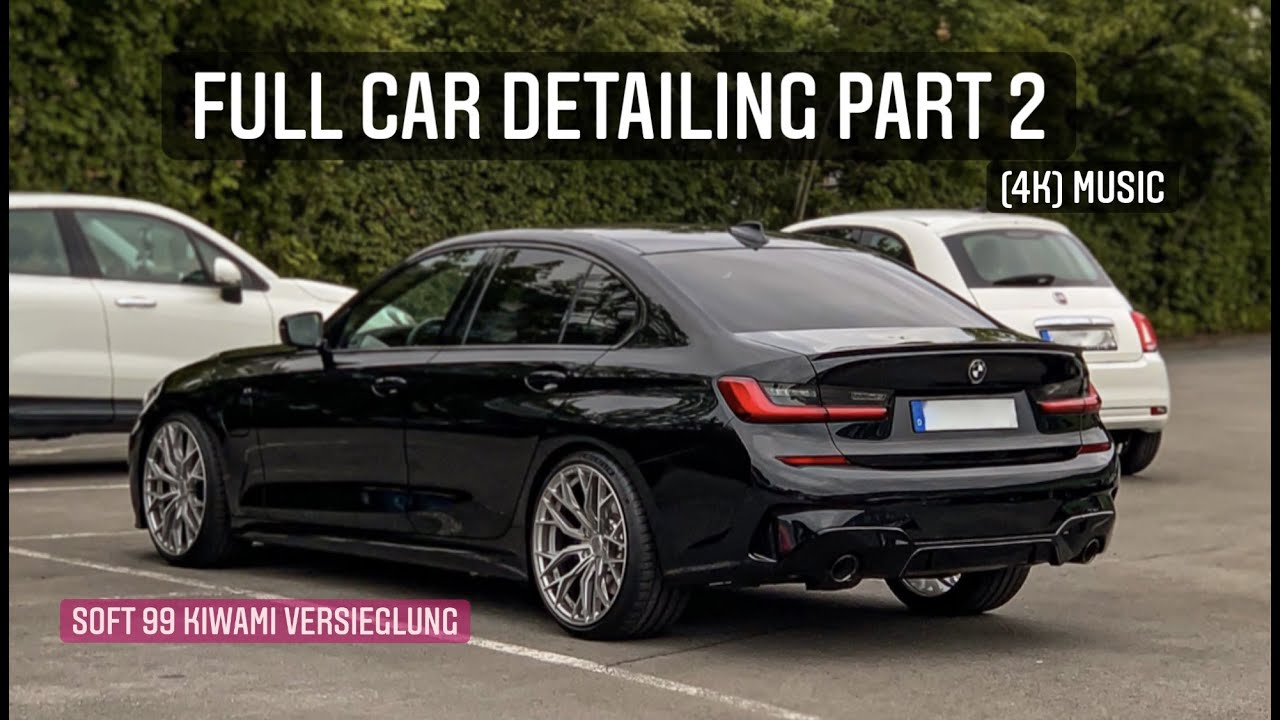 BMW G20 3 series Full Car Detailing Part2 (4K)