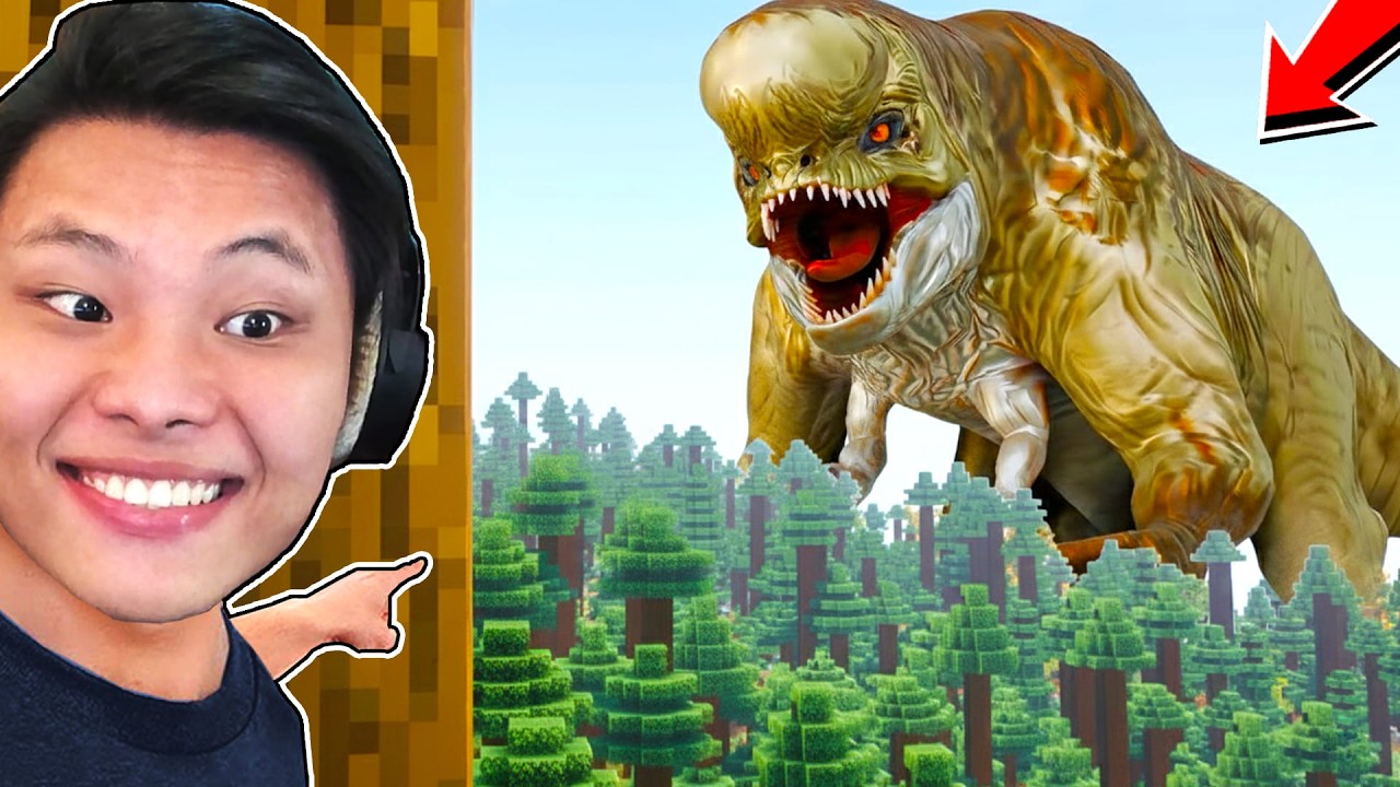 JayGray Đánh Thức Sinh Vật Cổ Đại Bị Tuyệt Chủng Trong Minecraft🧬☠️Triệu Hồi Khủng Long D-Rex
