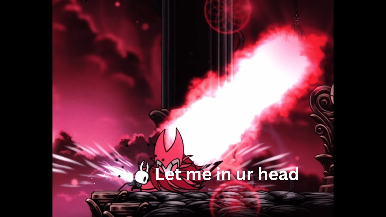 Dream nailing every boss in Hollow Knight...