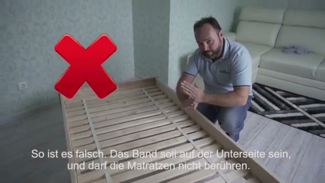 Installationsanleitung zum Rollrost