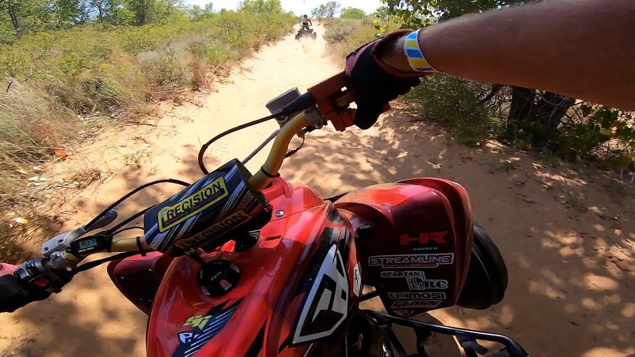 Pete Hager and I Swapped Quads and Chased Each Other