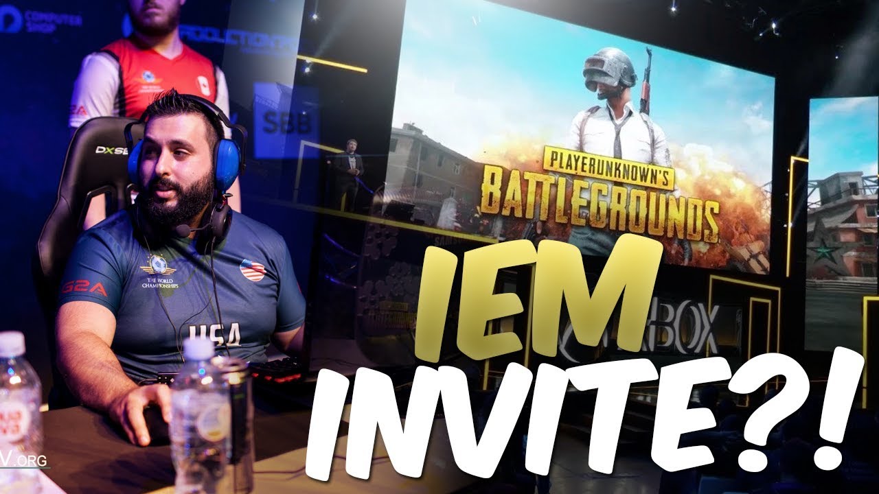 WHERE WAS MY IEM INVITE??? - PUBG