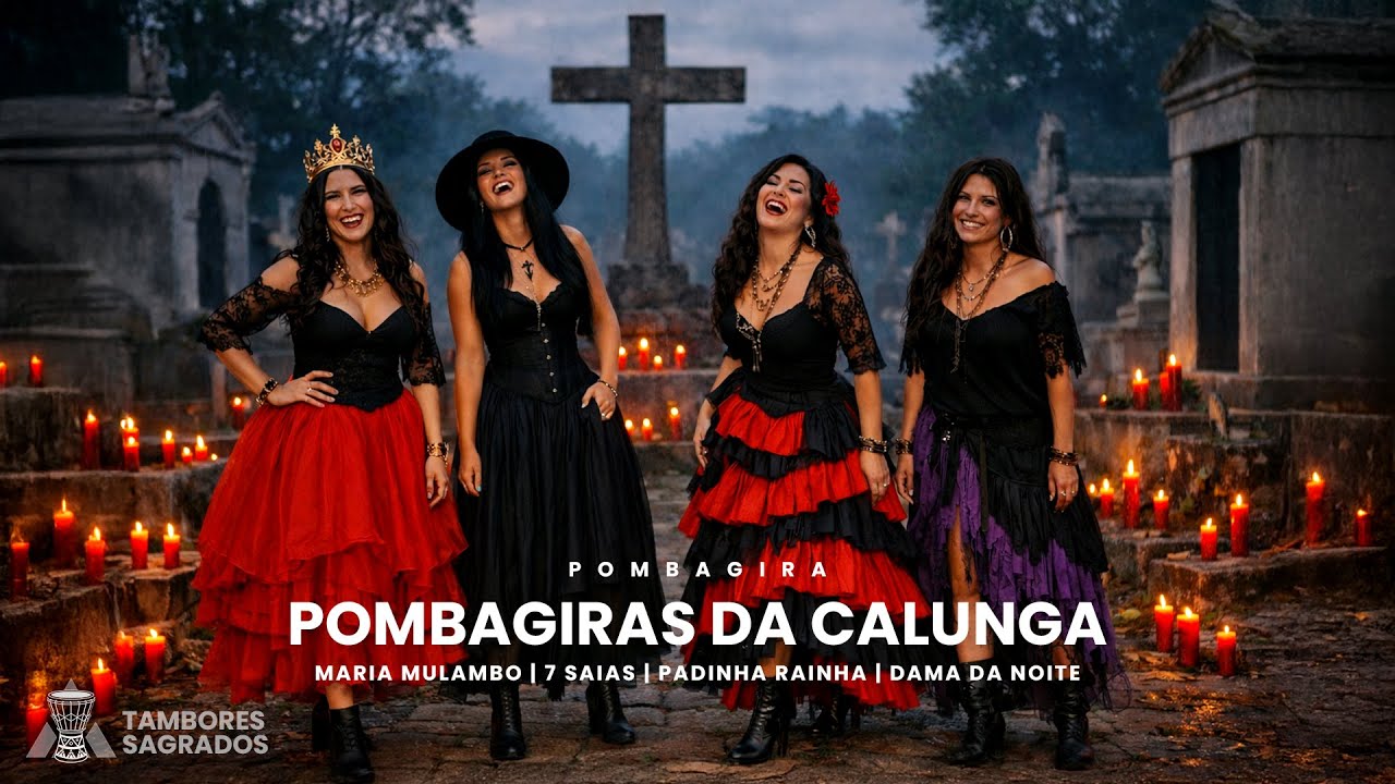 Pombagiras da Calunga - Maria Mulambo, Padilha Rainha, Dama da Noite, 7 Saias - Músicas Umbanda