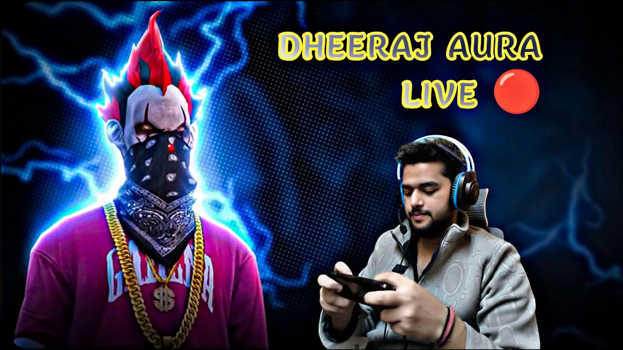 DHEERAJ AURA IS LIVE #freefire   #dheerajaura   #youtubeshorts    #freefirelive