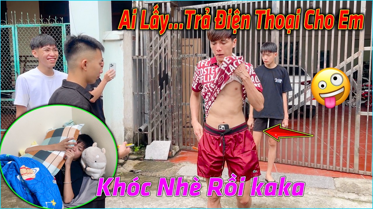 Ho&agrave;ng Dũng C&ugrave;ng Ae Team Troll L.ấy T.RỘM Điện Thoại Của H&ugrave;ng Đơ T.r&ecirc;u Kh&oacute;c Nh&egrave;