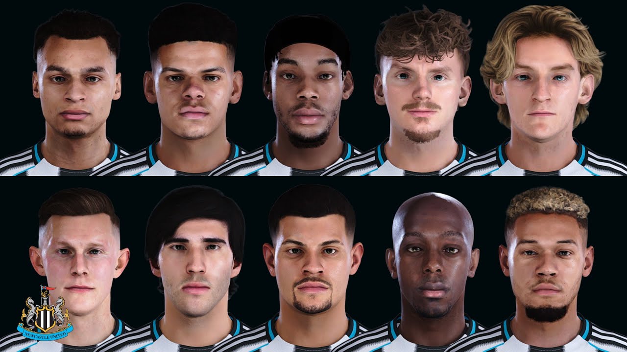 Newcastle United 2025-26 Squad Facepack - Football Life 2026