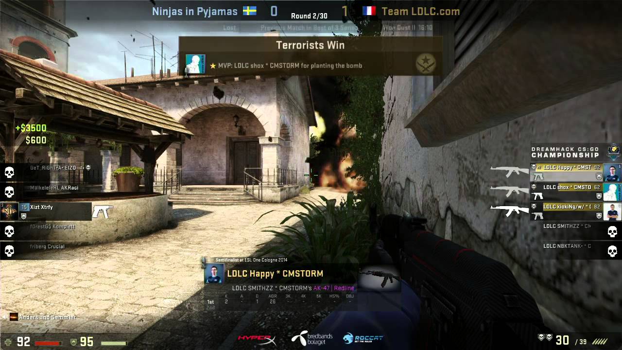 Dreamhack Winter 2014 CS:GO Championship Grand Final Nip-Gaming vs Team LDLC