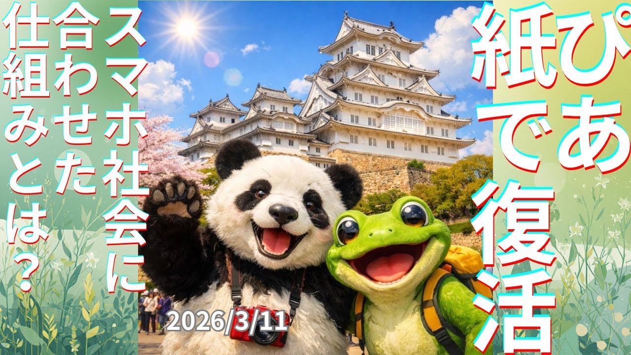 430 〈ぴあ、紙で復活📕〉スマホ時代に紙？どんな仕掛けがあるのかな？
