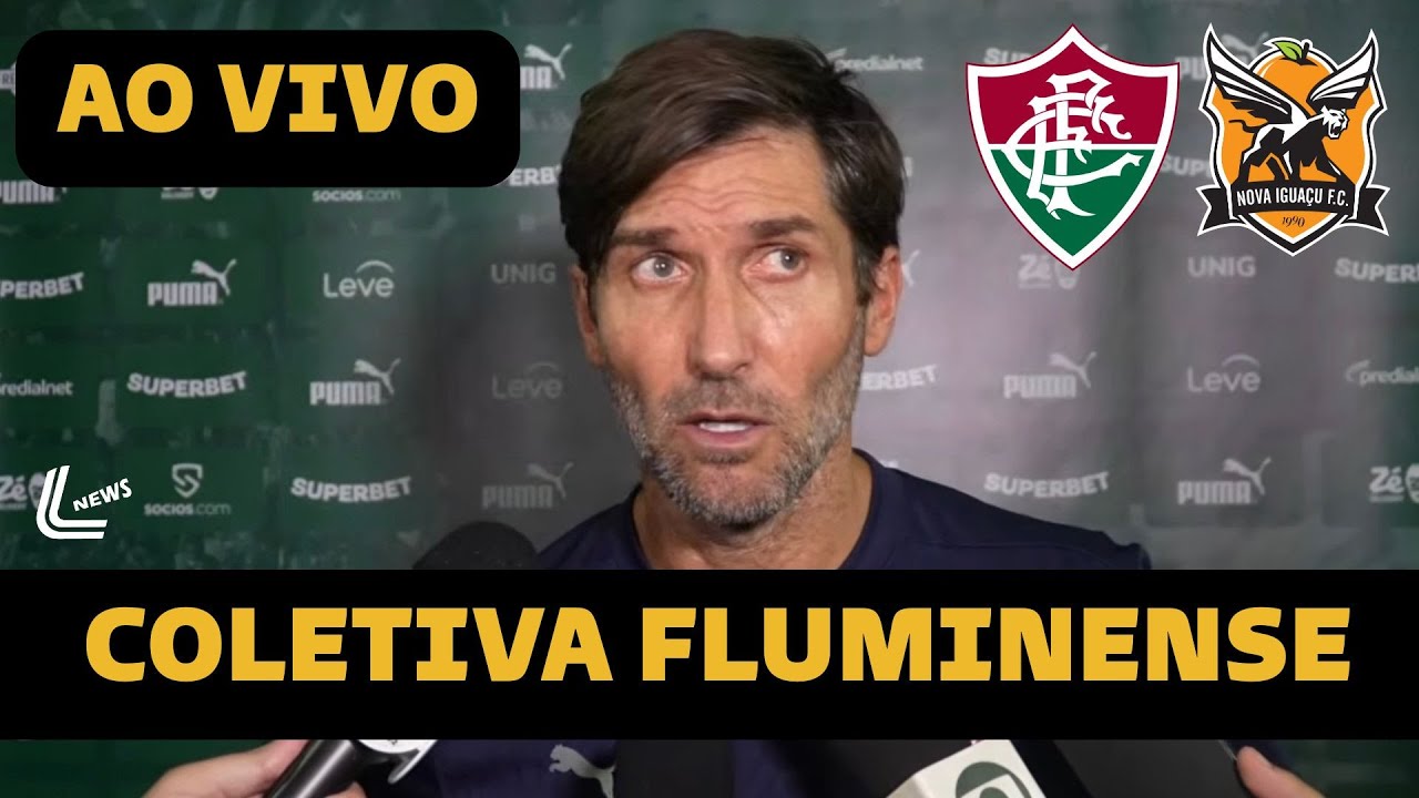 COLETIVA FLUMINENSE AO VIVO - NOVA IGUAÇU X FLUMINENSE DIRETO DA ILHA - COLETIVA CUBERAS AO VIVO