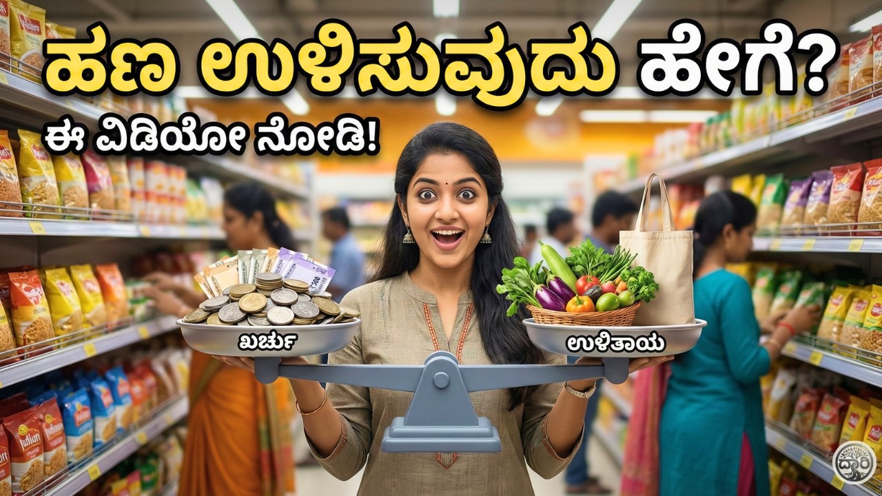 STOP! ಸೂಪರ್ ಮಾರ್ಕೆಟ್ ಗೆ ಹೋಗೋ ಮುನ್ನ ಈ ವಿಡಿಯೋ ನೋಡಿ. 🛑 How to Save Money? #Daari #Kannada