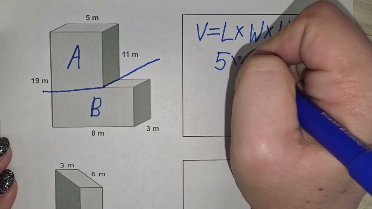 Volume of Irregular/ Composite Shapes