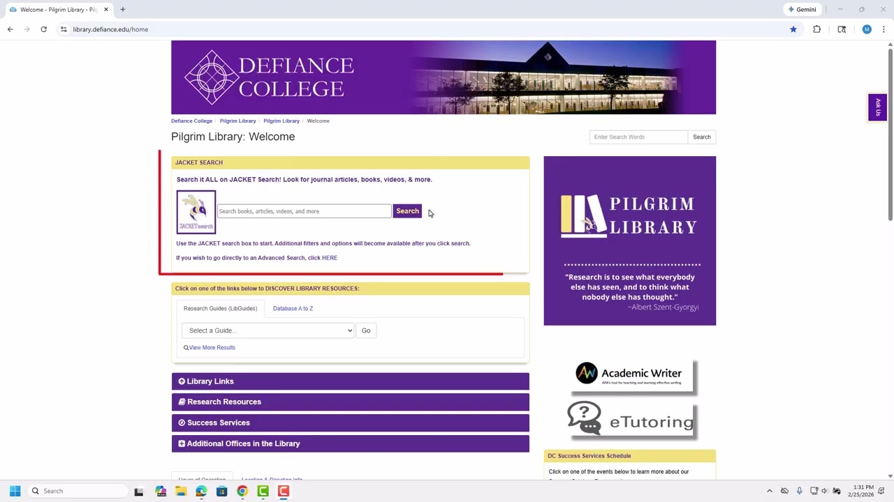 OhioLINK Catalog Tutorial (2026)