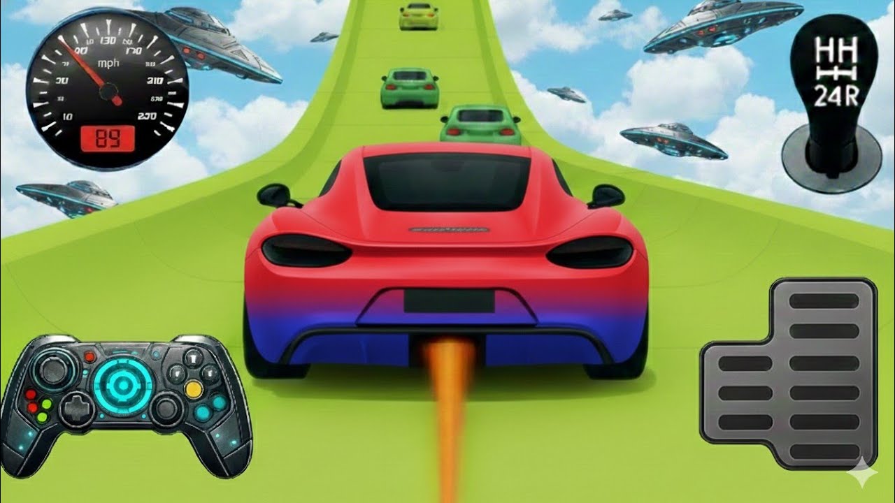 Impossible GT Car Stunt Racing | Extreme Car Stunts 3D Android Gameplay #6