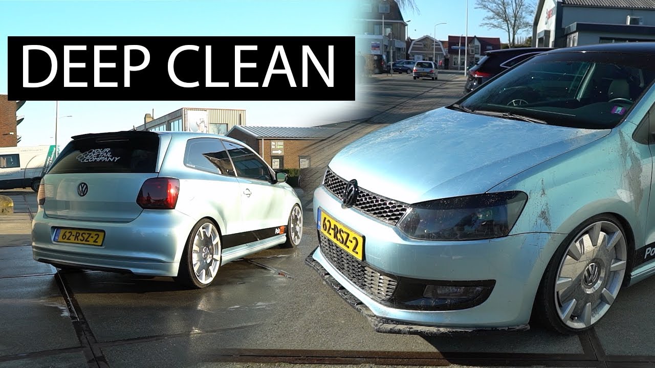 DEEP CLEAN | POLO 6R | FULL WASH | DIRTY CAR | Satisfying!