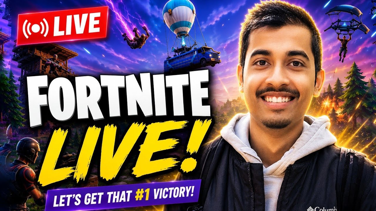 Fortnite - First Live Stream, Duos Zero Build