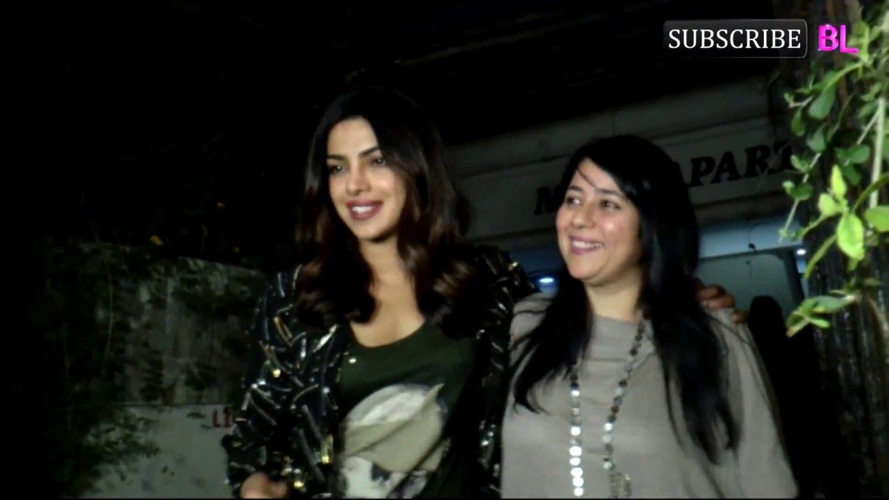 Shrishti Behl Host Dinner Party For Priyanka Chopra