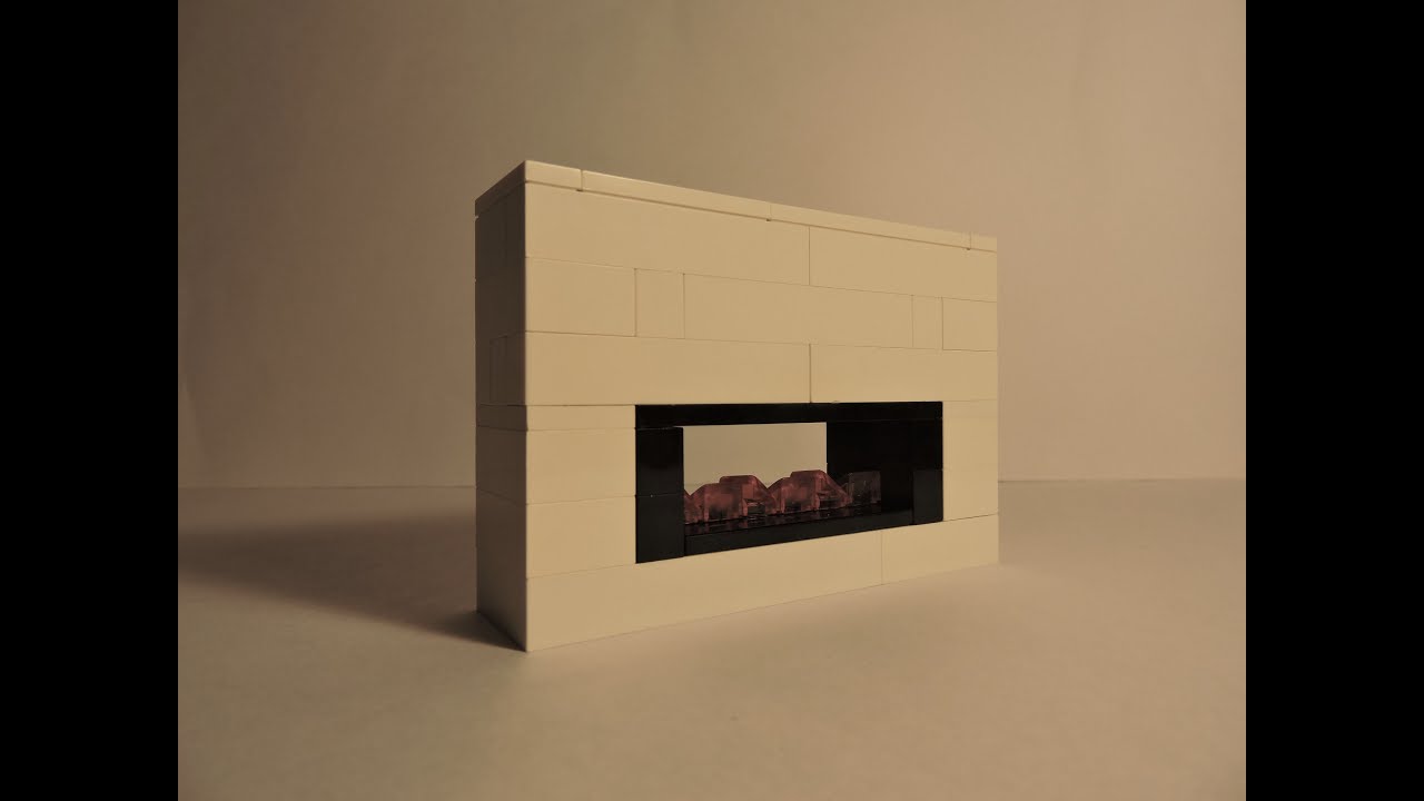 How To Make A Modern Lego Fireplace