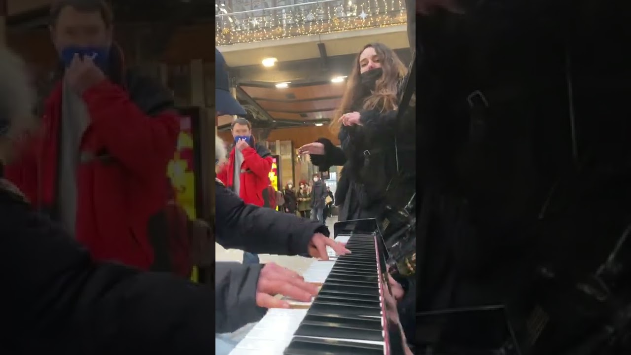 Piano prank moment incroyable