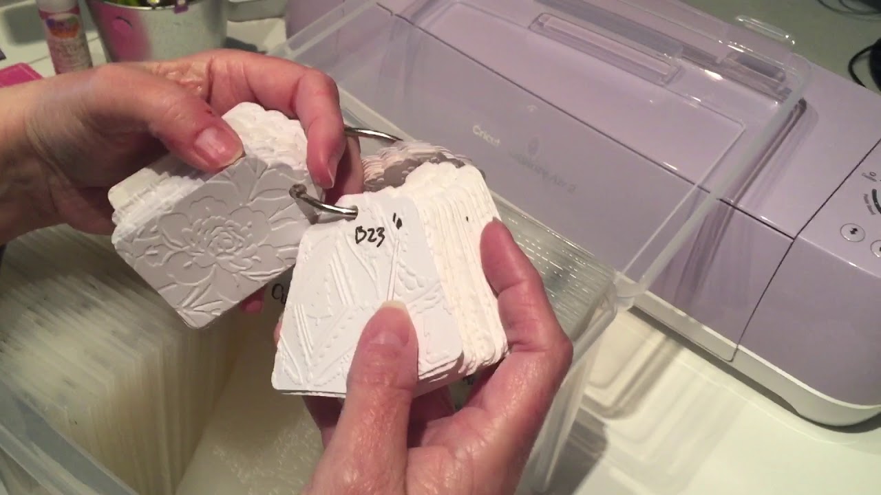 Embossing folder storage and 2 craft tool tips