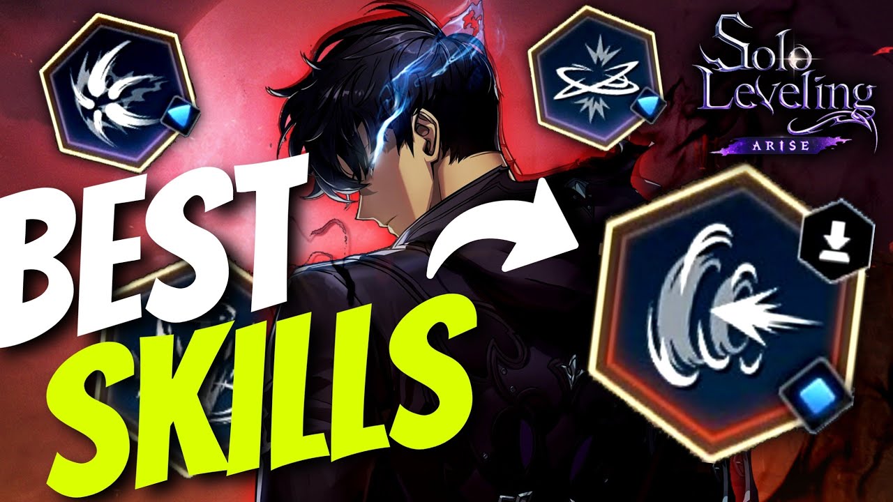 Best Skills Guide For Sung Jinwoo! Shadow Step & Break + Runes Explained! - Solo Leveling Arise