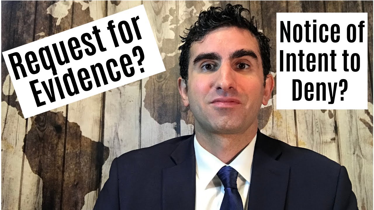 What is a Request for Evidence (