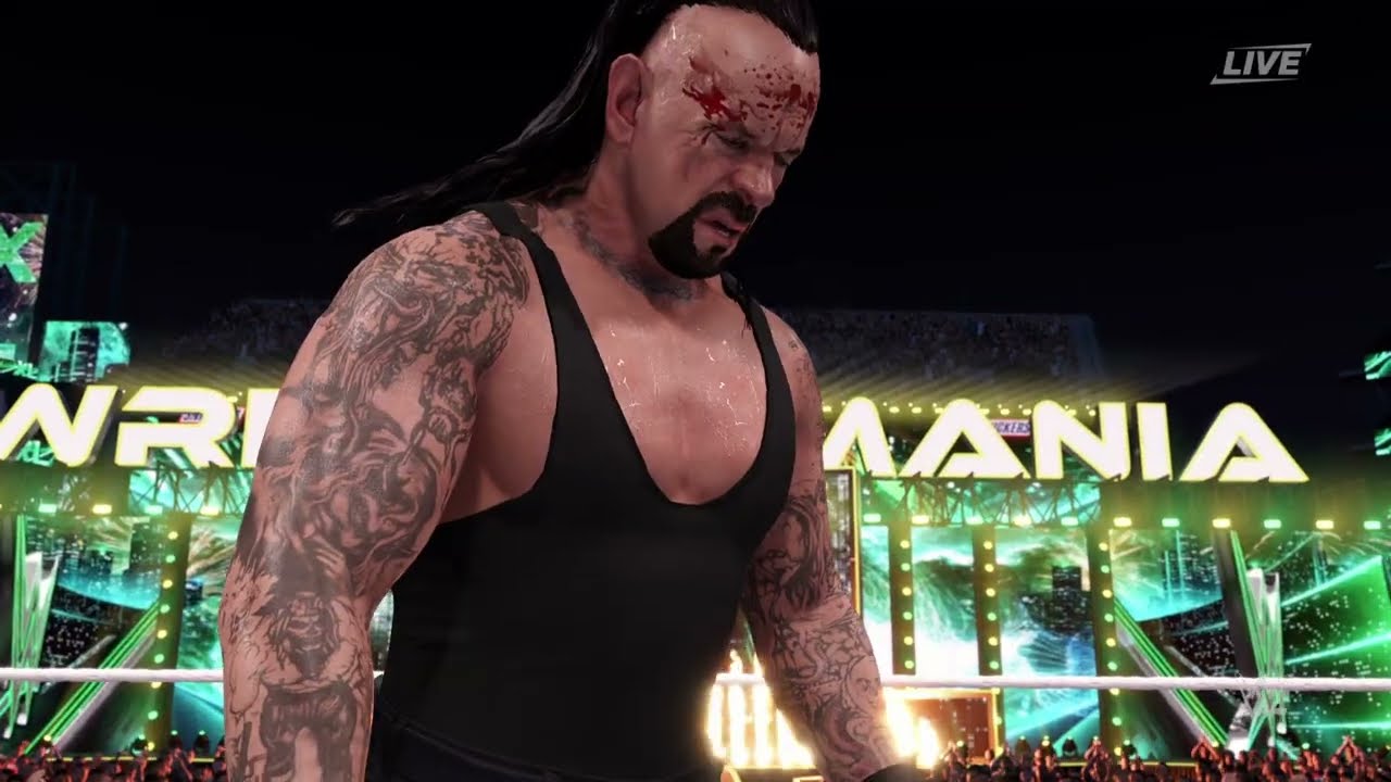 Undertaker vs Shawn Michaels WWE 2k25(PS5)