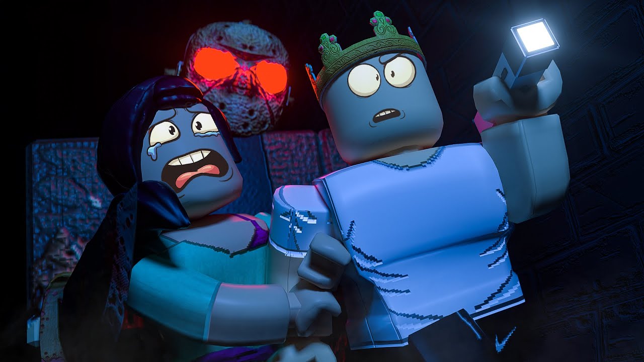 RUNNING from a CRAZY KILLER at MIDNIGHT | Roblox - Flicker