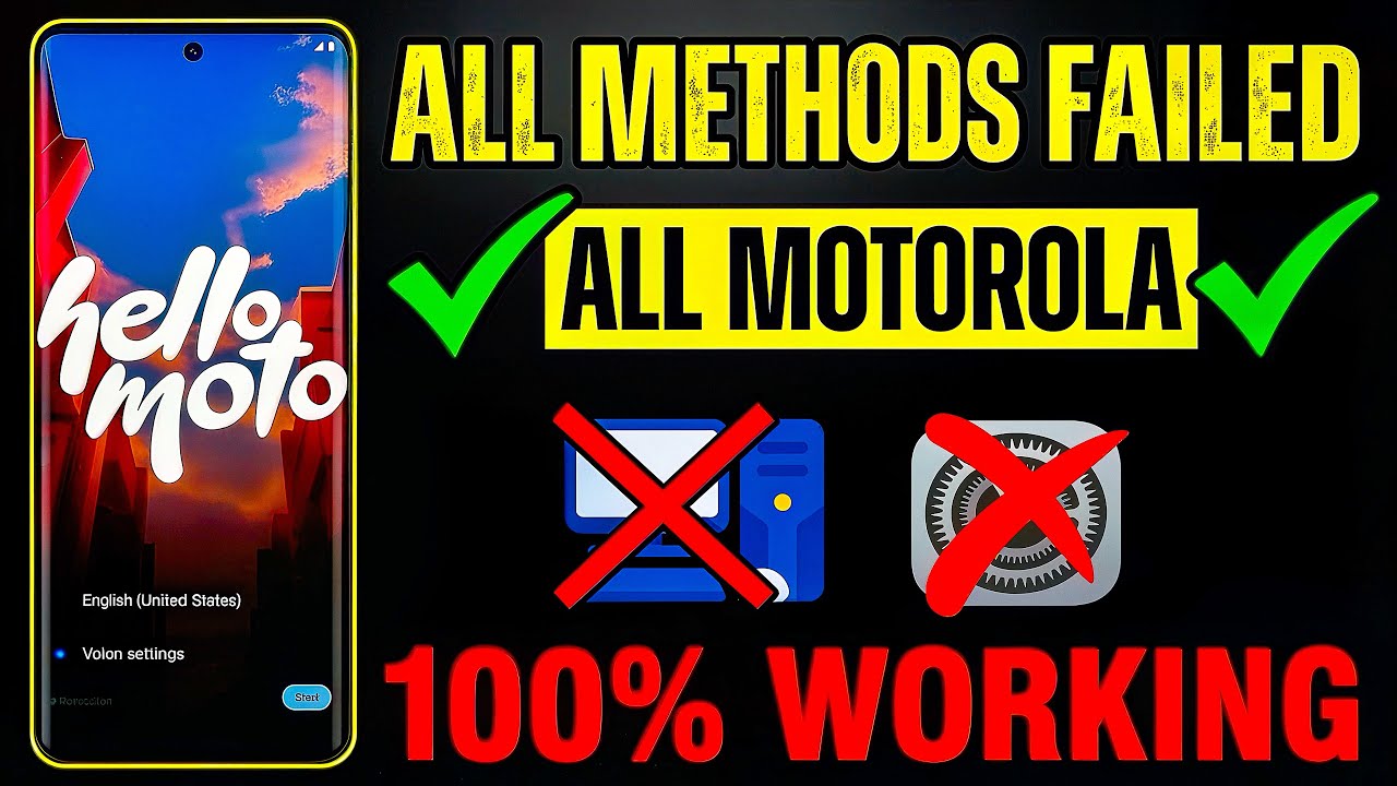 Motorola Google Account Lock 2026 🔒 Android 14&ndash;16 | FRP Explained Step-By-Step