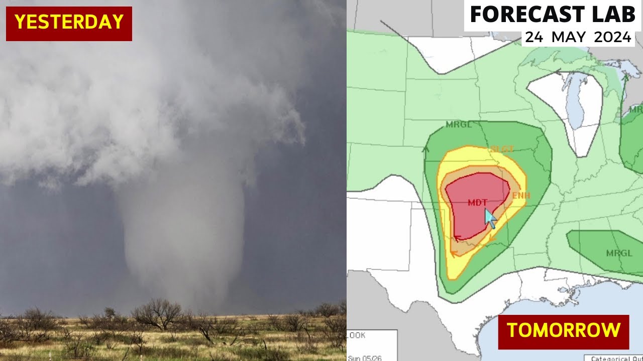 Fri 5/24/24 - Near-record shear for Oklahoma tornado | More tornadoes today
