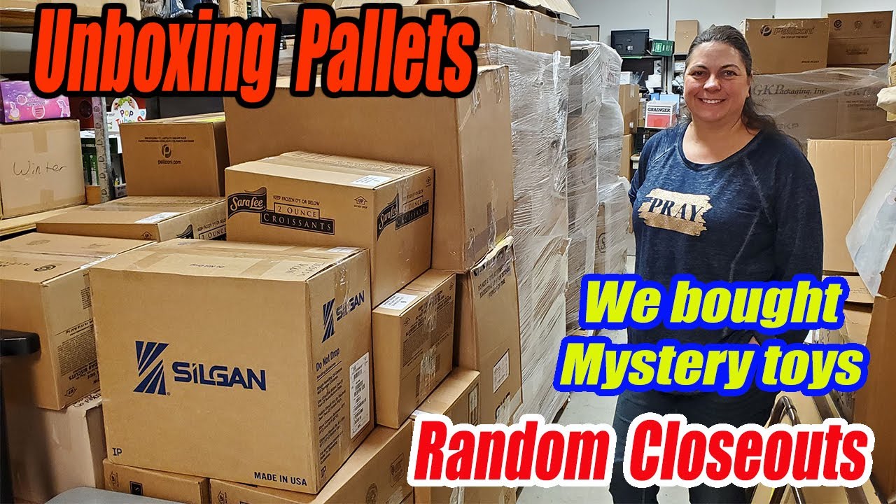 Unboxing Pallets of Random Closeouts I spent $6,000 on this set of pallets. What Did I Get?