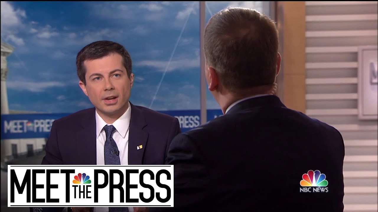 Full Buttigieg: 'I'm About As Different From This President As It Gets' | Meet The Press | NBC News