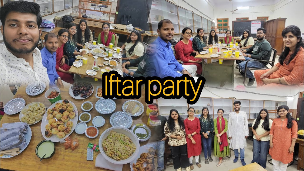 Iftar party in our lab ! Ramadan special ! #bhulife #research #phd #botany #trending #bhu #ramadan 