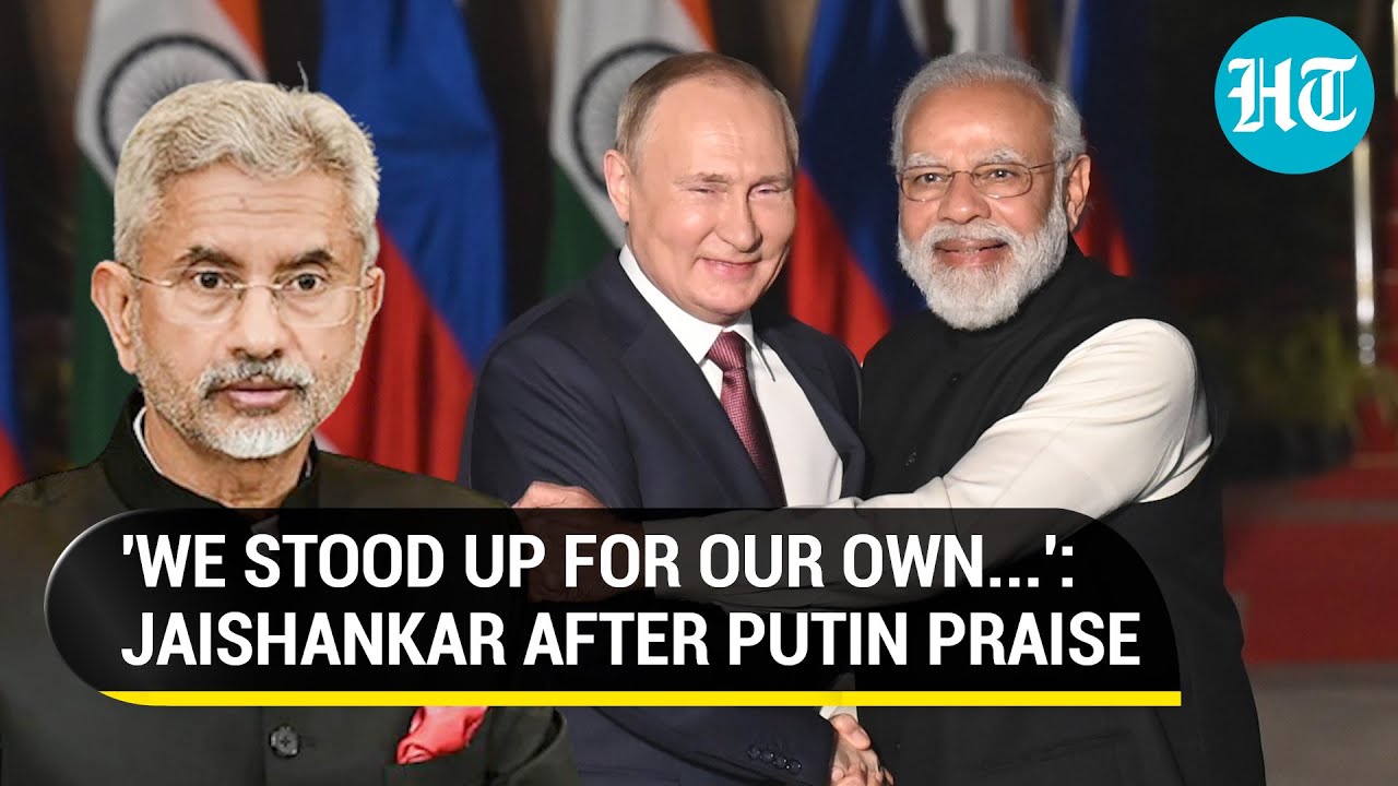 'Respect Our...': Jaishankar After Putin Praised India For Not Getting Intimidated By West