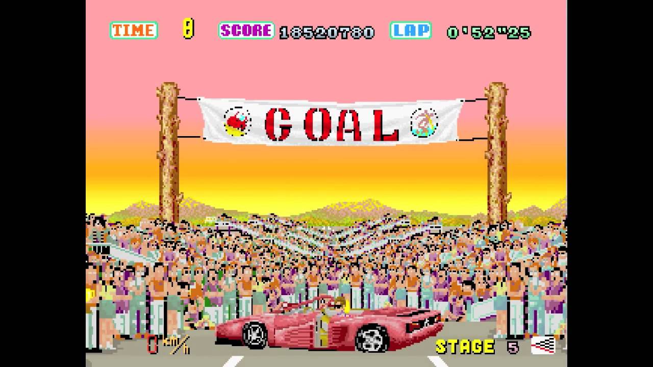 OutRun in HD - Sega Arcade Version