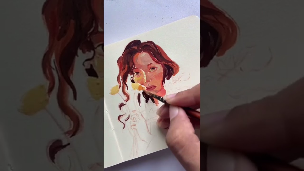 Acryla gouache can do MAGIC!!! 🪄