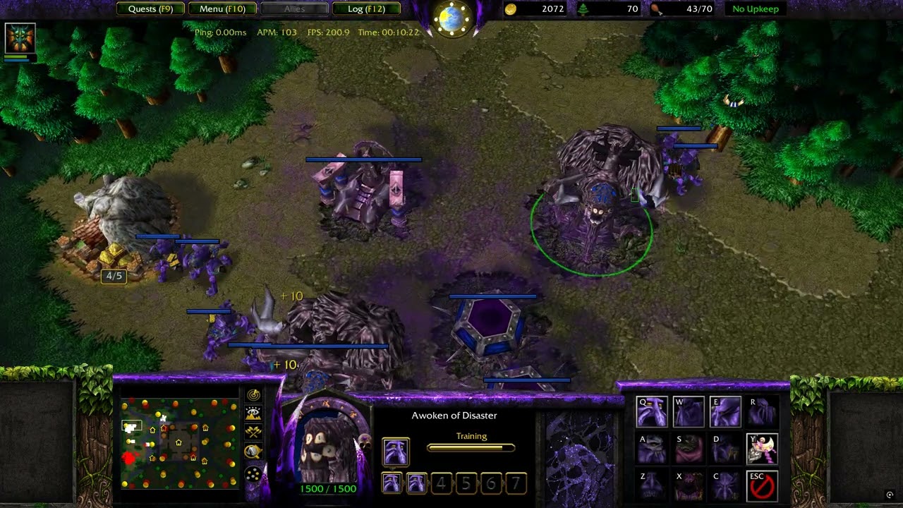 Warcraft 3 Reforged: Black Empire Strikes Back! - The Faceless Race - Custom Map by @Wa666r