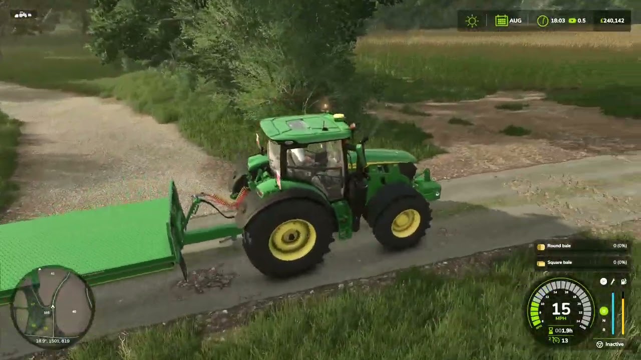 FS25 SAXLINGHAM #75 | LOADING BALES FROM THE FIELD PART 1