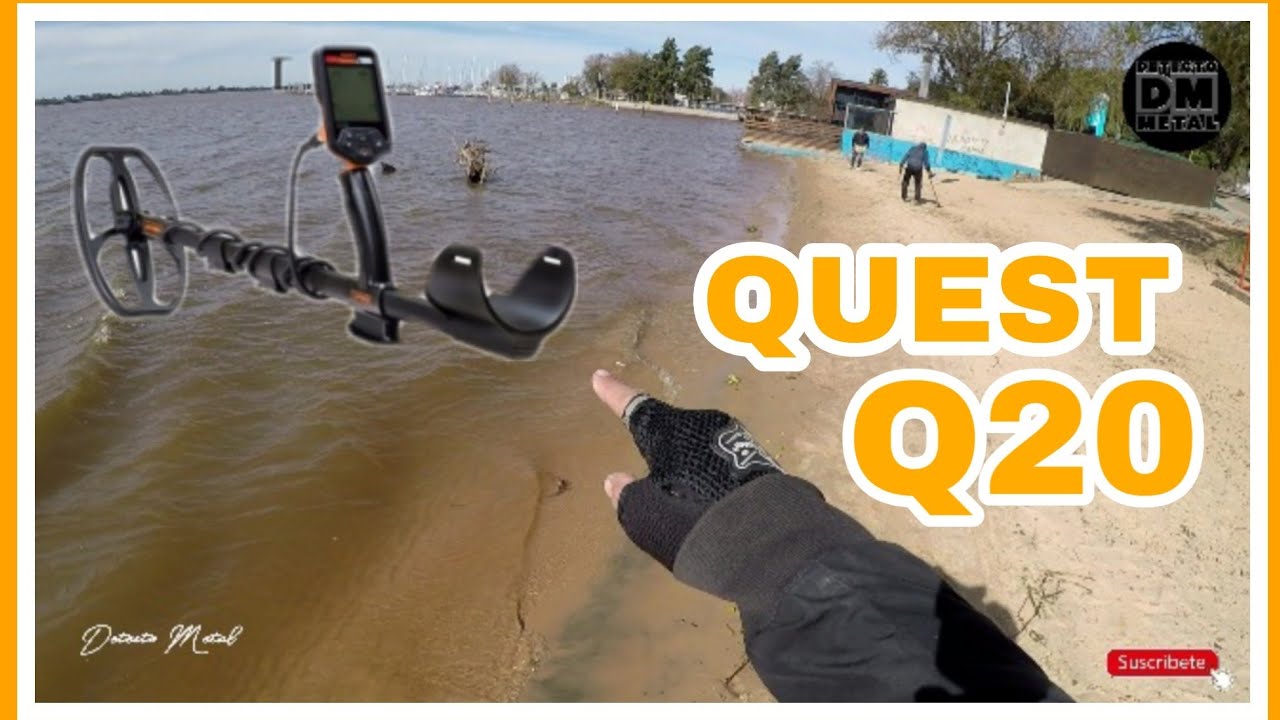 Quest Q20 Su Primer Hallazgos Playas De Rosario. El Bautismo #Buscadordeoroencuentratremendotesoro,