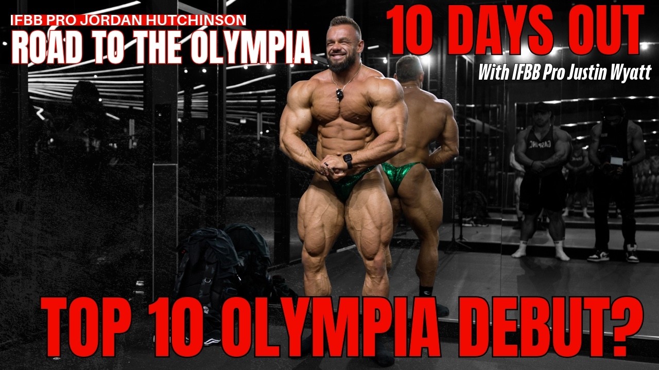 10 Days Out Back Day at Absolute Recomp Lewisville | Olympia Prep | IFBB Pro Jordan Hutchinson