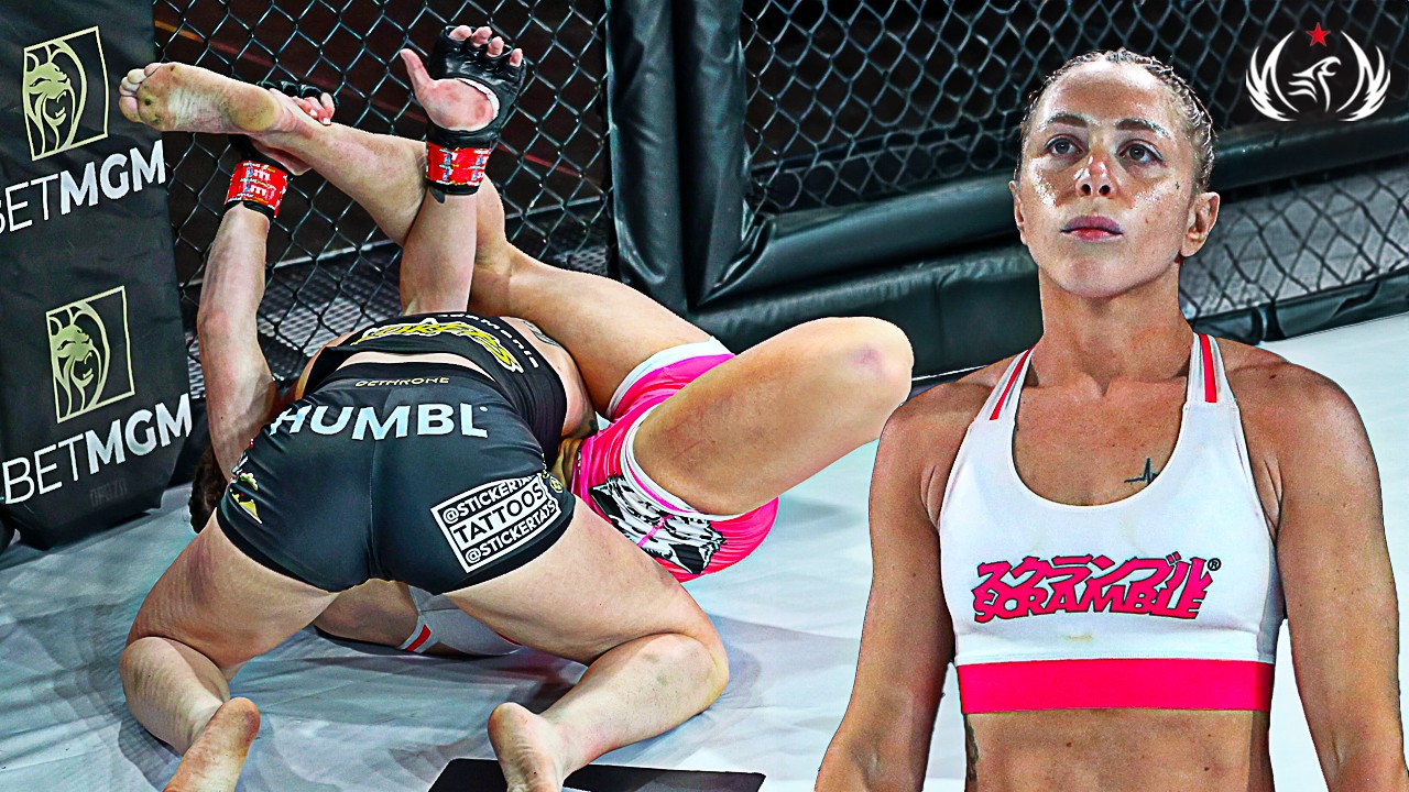 RAREST submission in MMA - Olga Rubin vs Claire Guthrie