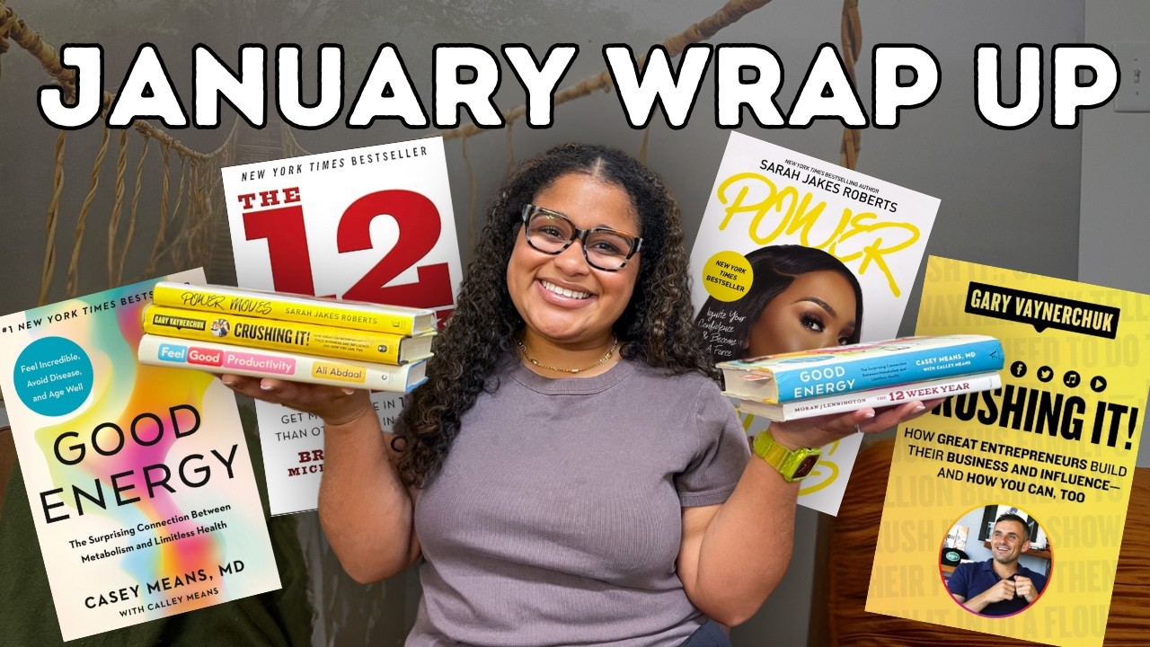 Monthly Reading Wrap Up | January Books, My Thoughts, and Ratings! ⭐️📚