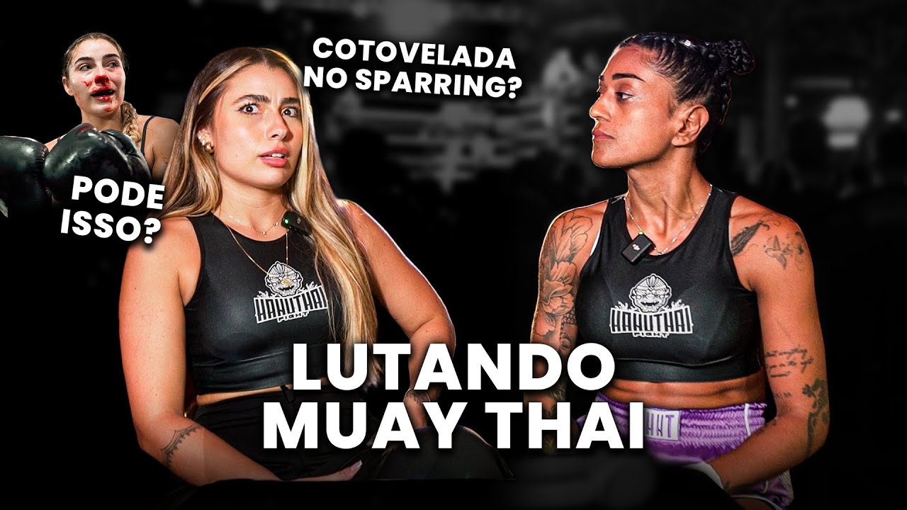 REENCONTRO DEPOIS DO SPARRING | hanuthai fight / muay thai / maria vieira