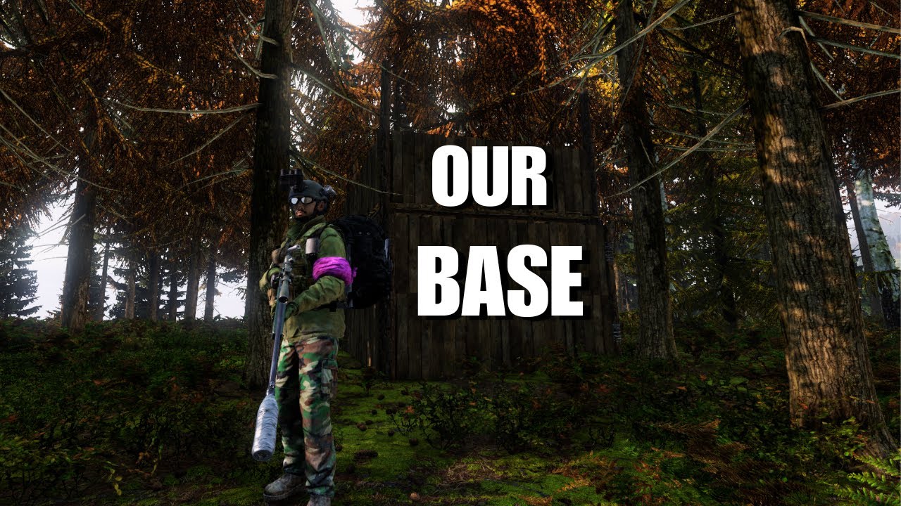 Upgrading our hidden forest BASE (A DayZ series)