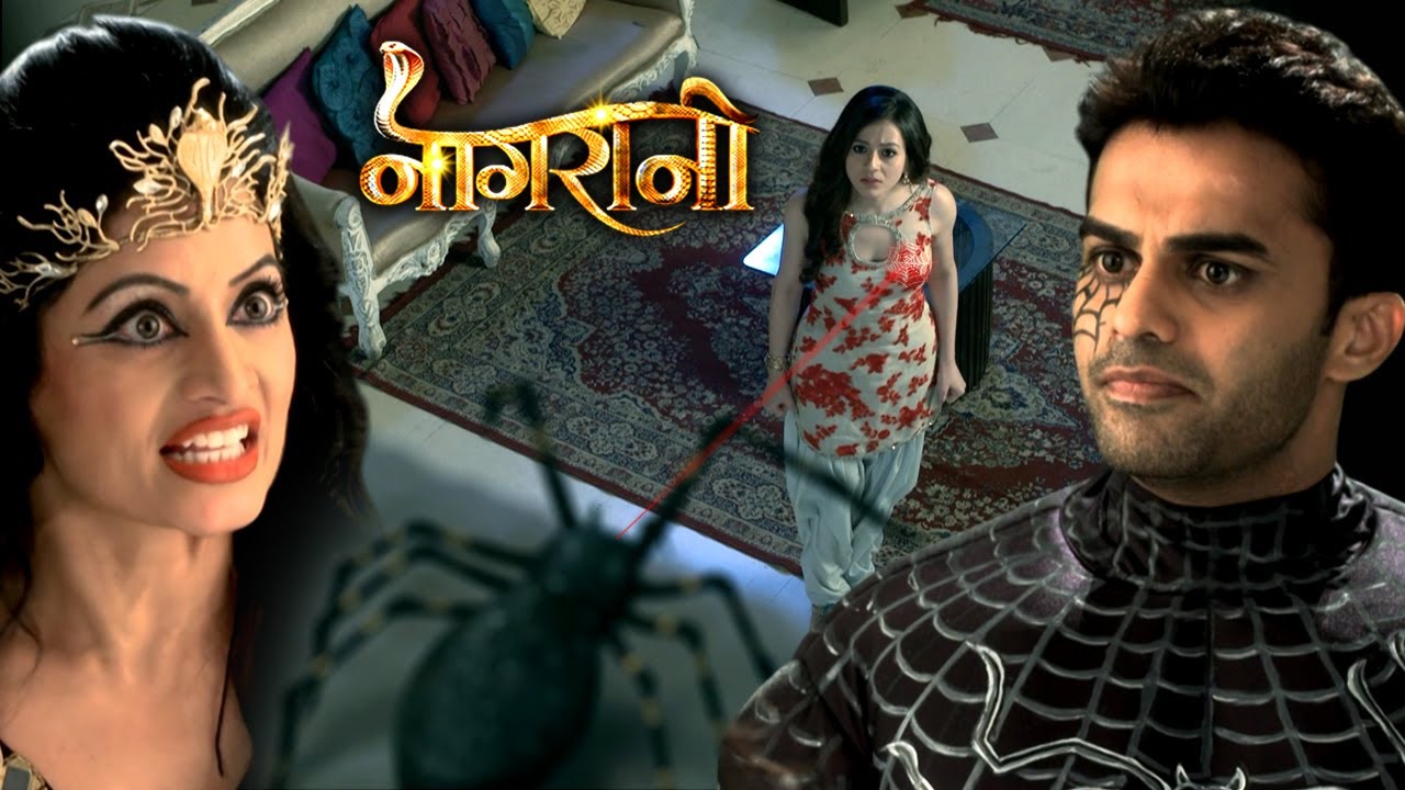 इच्छाधारी मकड़े मक्रांत ने किया इच्छा पर अपने जाल से वार | Naagrani Episode 95