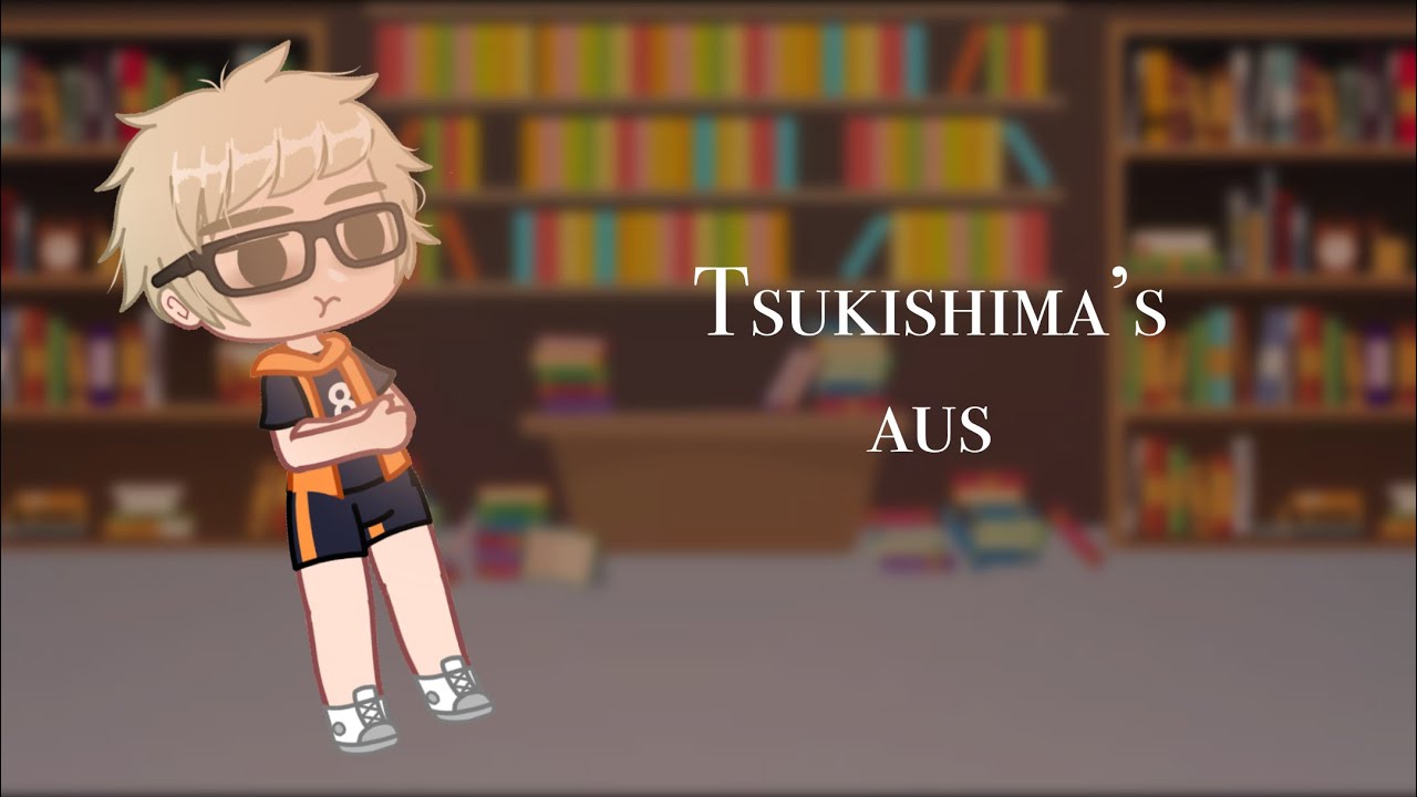 Karasuno react to Tsukishima’s aus | Haikyuu [Not Bad Apple]